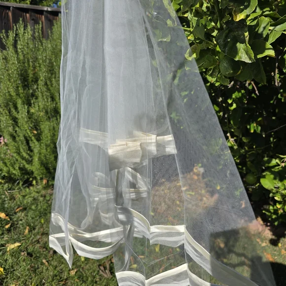 Peter Langner Cream Wedding Dress - Picture 3 of 6